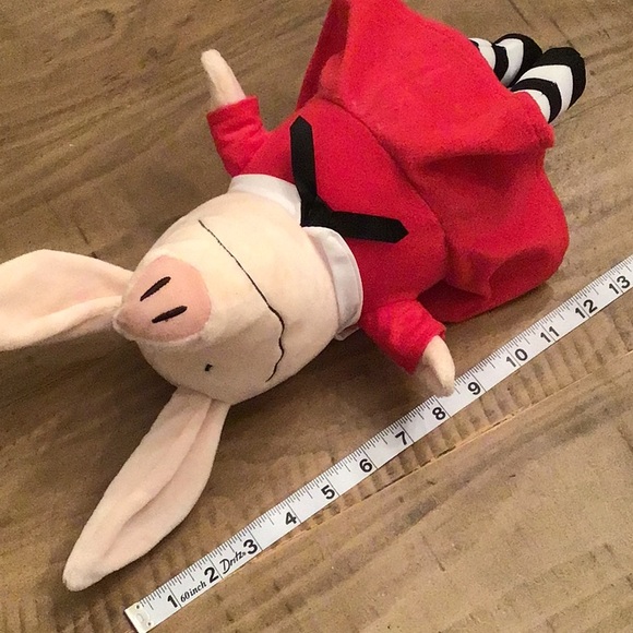 OLIVIA THE PIG Red Dress 15" Plush Toy Kohl's Cares Plush - Picture 8 of 11